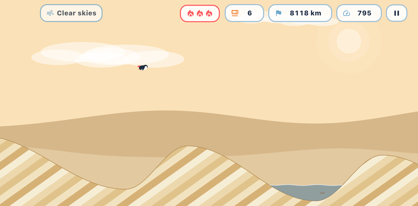 Desert gameplay